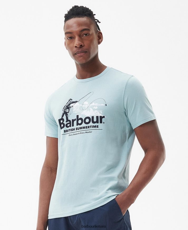 apranga Barbour išlieti marškinėliai išblukęs oranžinis vyrų 6F6D80789