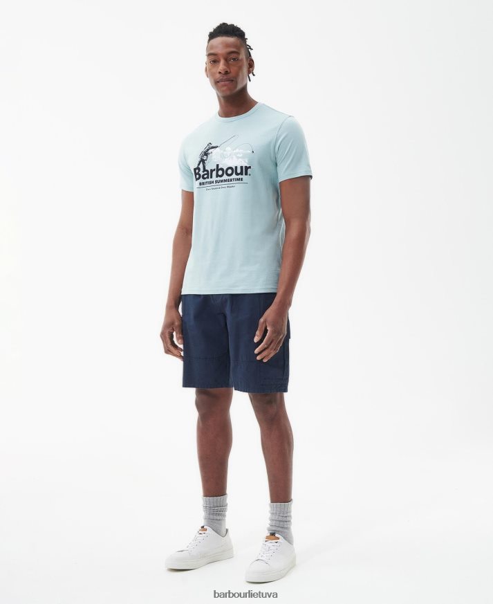 apranga Barbour išlieti marškinėliai išblukęs oranžinis vyrų 6F6D80789