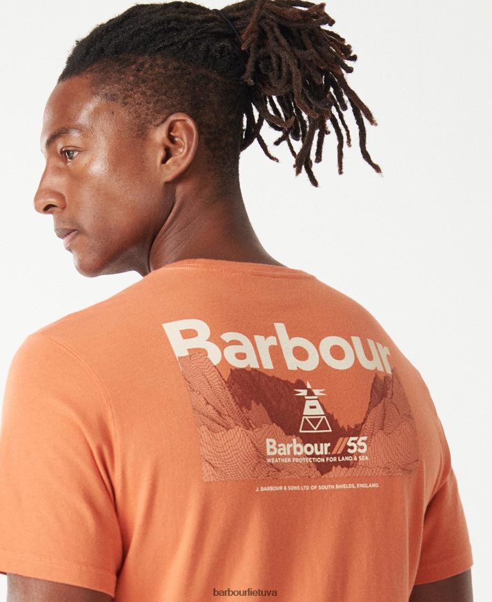 apranga Barbour kentrigg marškinėliai degintos alyvuogės vyrų 6F6D80749