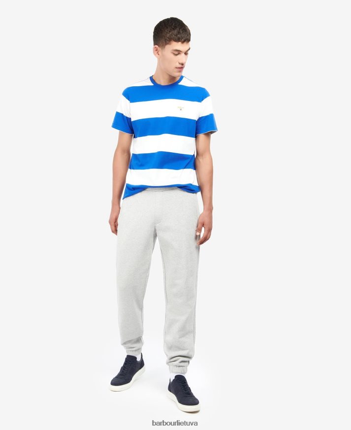 apranga Barbour kornelio juostelės marškinėliai platanalapis vyrų 6F6D80923