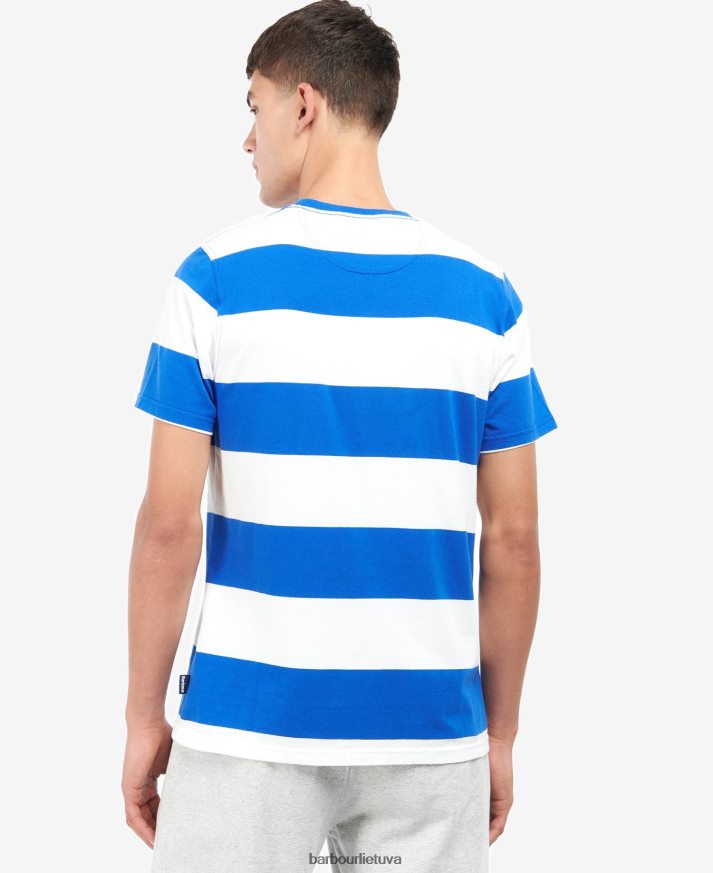 apranga Barbour kornelio juostelės marškinėliai platanalapis vyrų 6F6D80923