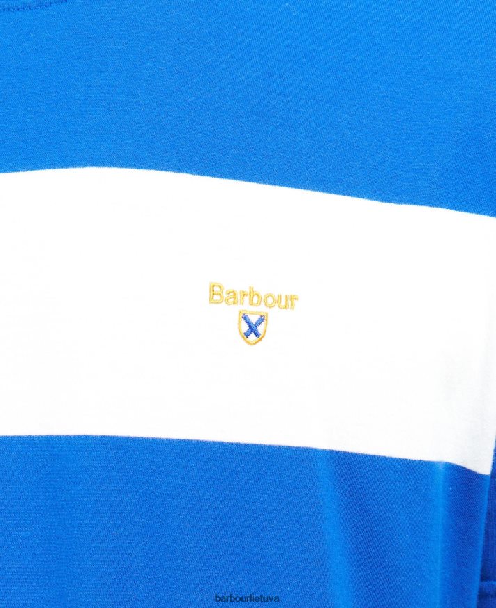 apranga Barbour kornelio juostelės marškinėliai platanalapis vyrų 6F6D80923