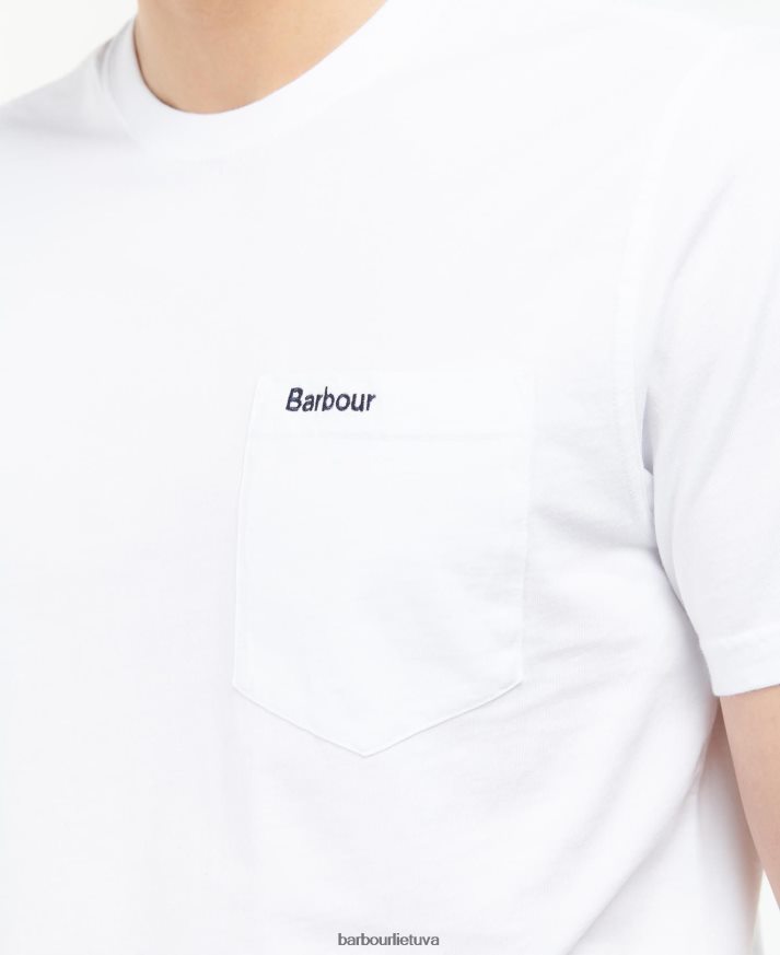 apranga Barbour langdon kišeniniai marškinėliai klasikinis laivynas vyrų 6F6D80900