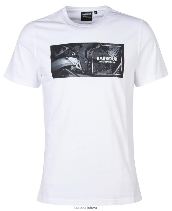 apranga Barbour marškinėliai su grafiniais raštais mėlynas horizontas vyrų 6F6D80911