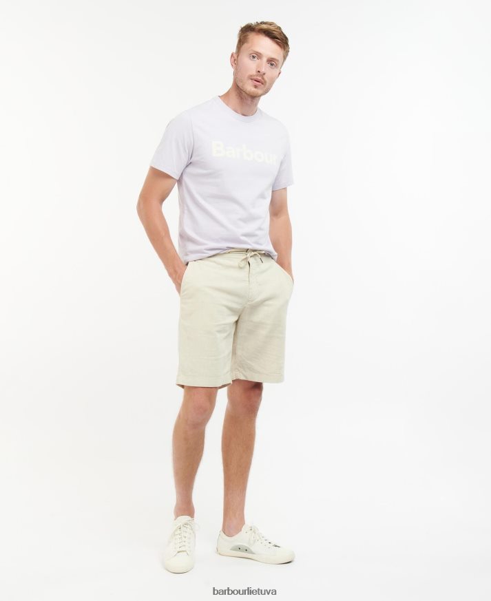 apranga Barbour marškinėliai su logotipu rožinė druska vyrų 6F6D80959