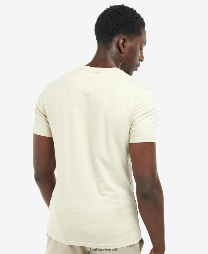 apranga Barbour marškinėliai su mažu logotipu kombu žalia vyrų 6F6D80845