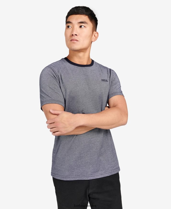 apranga Barbour morzės marškinėliai naktinis dangus/šnabždesys baltas vyrų 6F6D80897