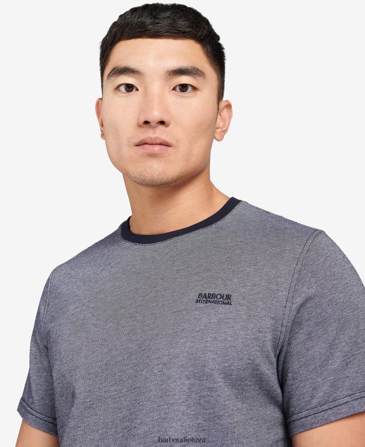 apranga Barbour morzės marškinėliai naktinis dangus/šnabždesys baltas vyrų 6F6D80897