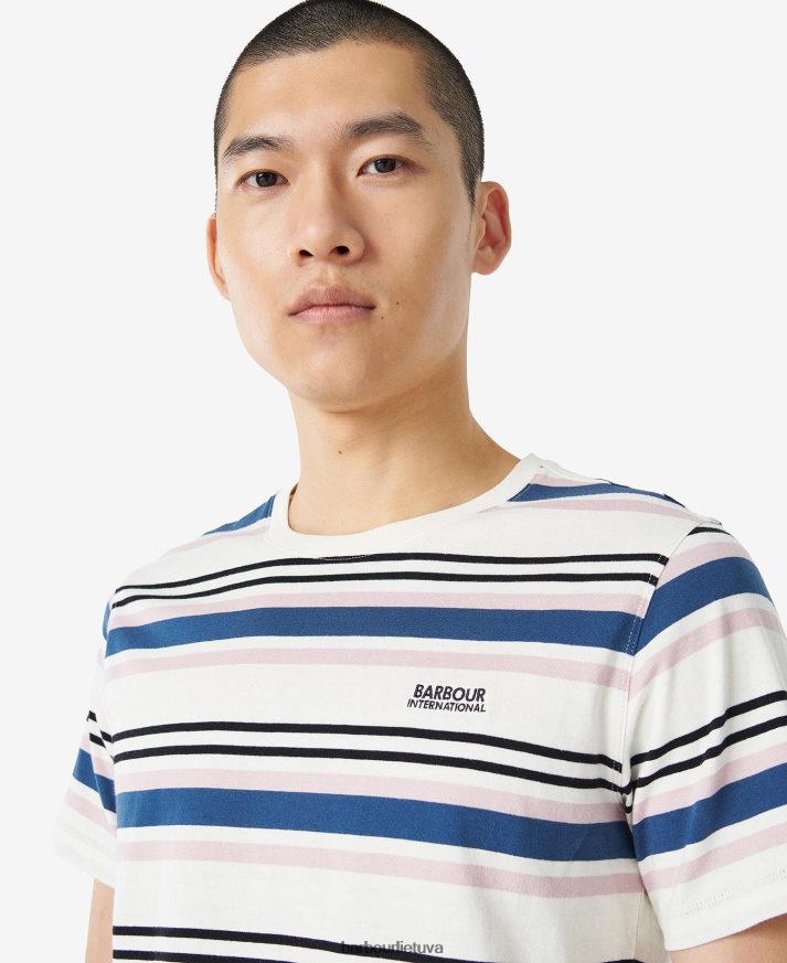 apranga Barbour norwood marškinėliai šnabžda balta vyrų 6F6D80780