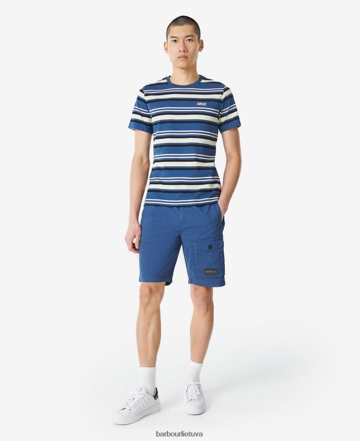 apranga Barbour norwood marškinėliai šnabžda balta vyrų 6F6D80891