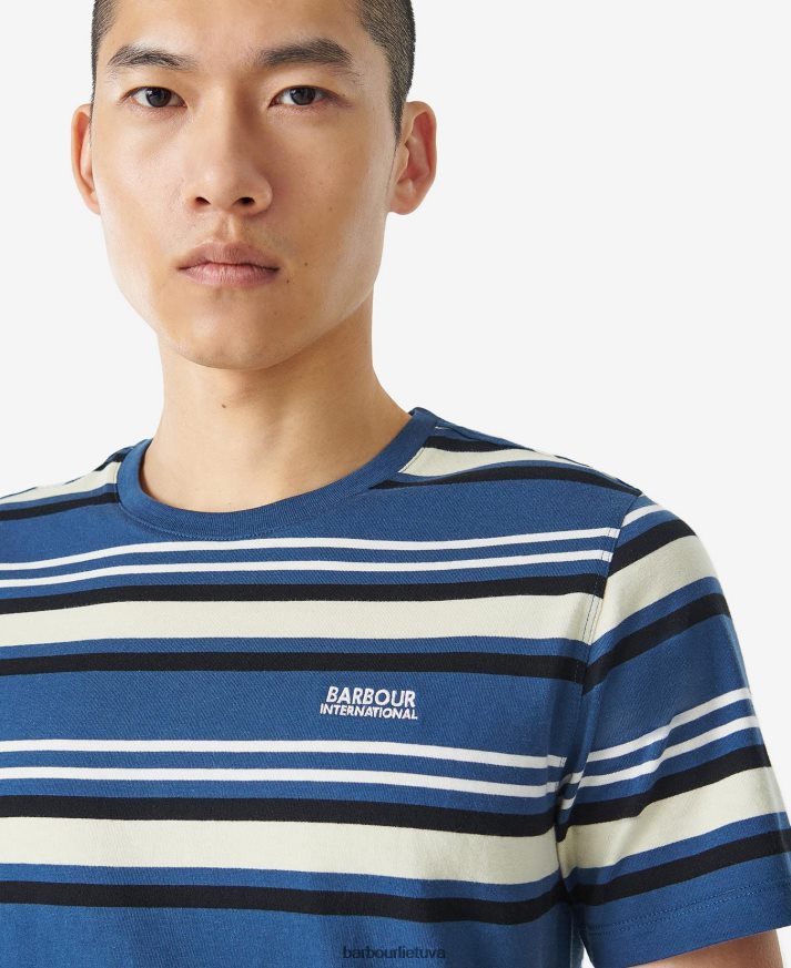 apranga Barbour norwood marškinėliai šnabžda balta vyrų 6F6D80891