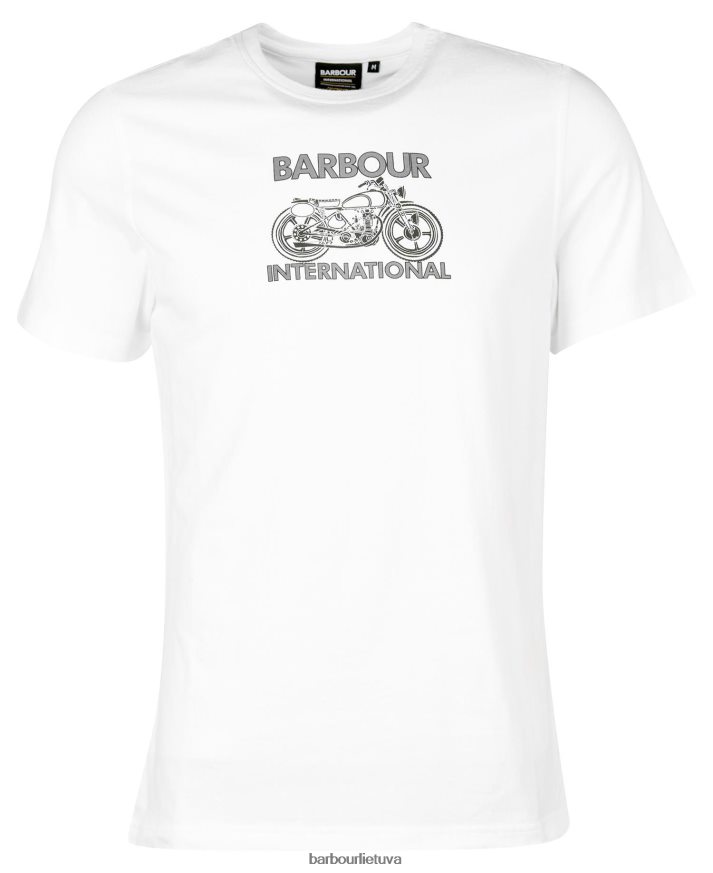 apranga Barbour objektyvo grafinio rašto marškinėliai lengvos samanos vyrų 6F6D80808