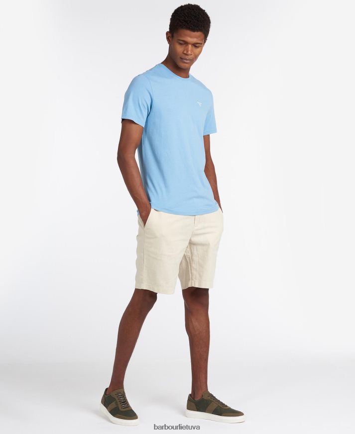 apranga Barbour sportiniai marškinėliai cabernet vyrų 6F6D80743