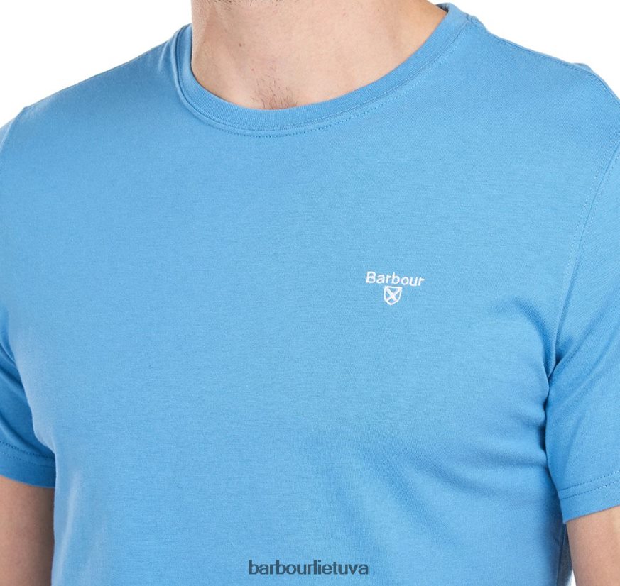 apranga Barbour sportiniai marškinėliai cabernet vyrų 6F6D80743