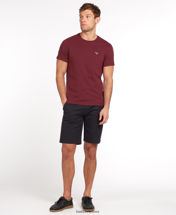 apranga Barbour sportiniai marškinėliai karinis jūrų laivynas vyrų 6F6D80758