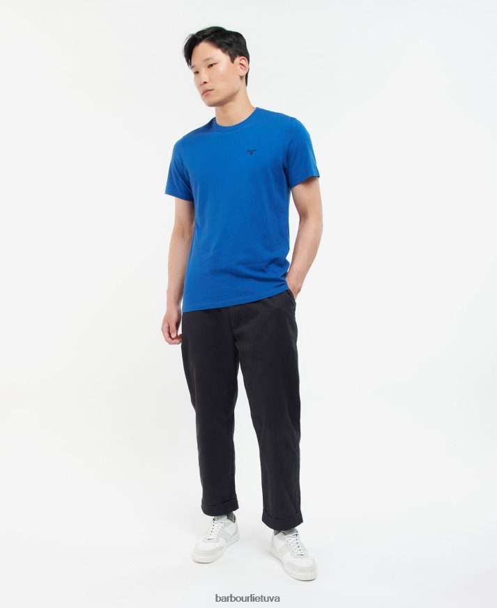 apranga Barbour sportiniai marškinėliai vidurio alyvuogių vyrų 6F6D80771