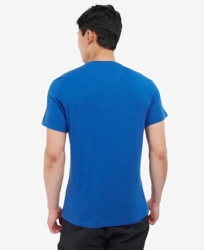 apranga Barbour sportiniai marškinėliai vidurio alyvuogių vyrų 6F6D80771