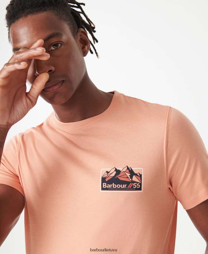 apranga Barbour stikliniai marškinėliai šnabžda balta vyrų 6F6D80783