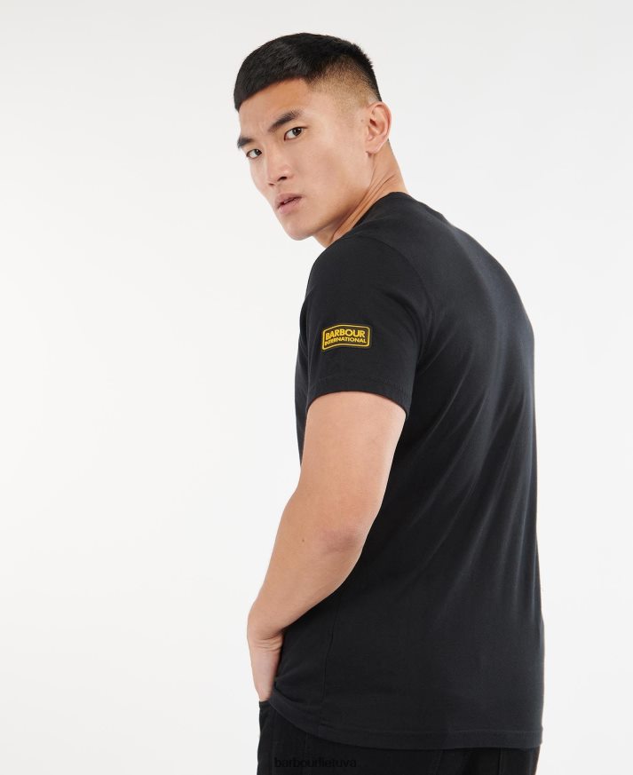 apranga Barbour tarptautiniai marškinėliai miškas žalias vyrų 6F6D80756