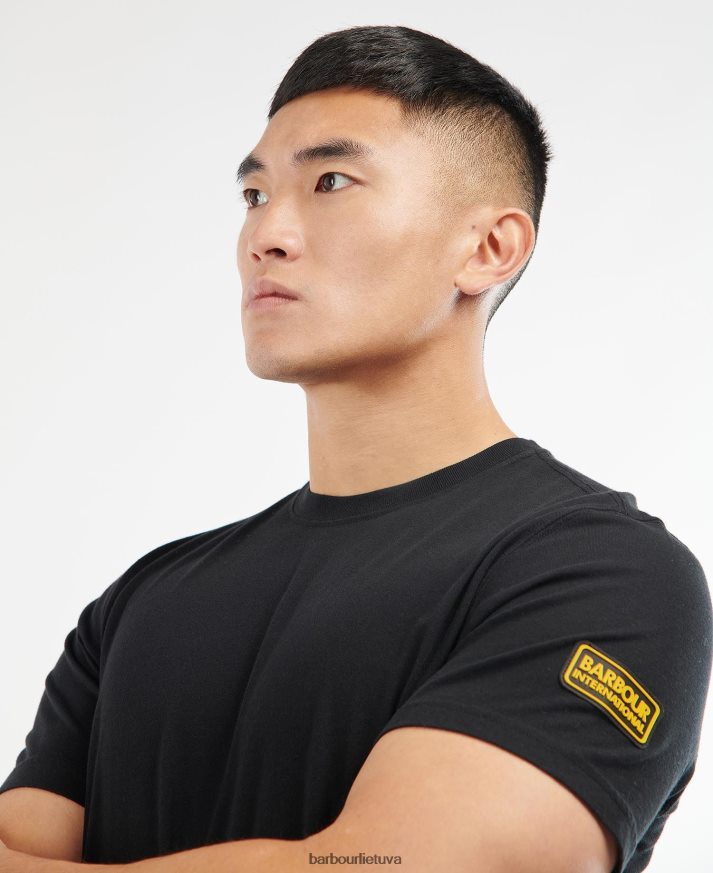 apranga Barbour tarptautiniai marškinėliai miškas žalias vyrų 6F6D80756