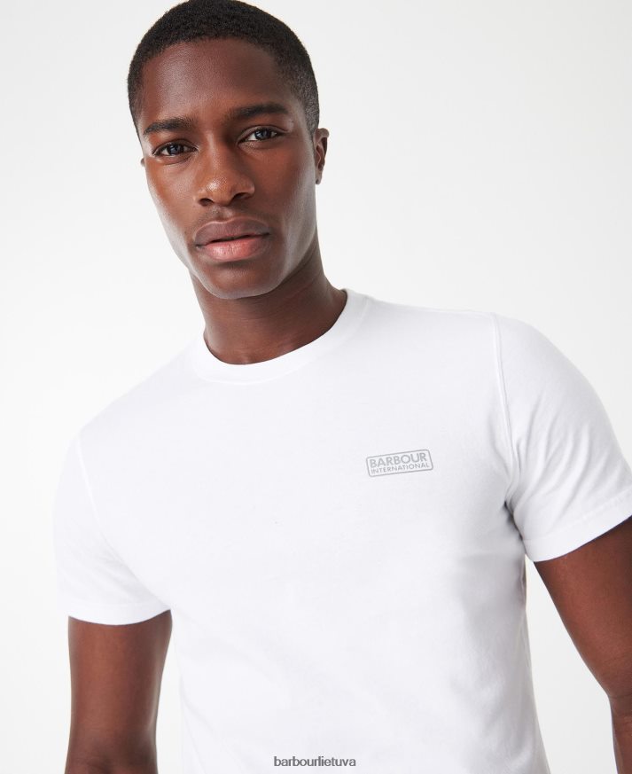 apranga Barbour tarptautinis marškinėlių mažas logotipas intensyvi oranžinė vyrų 6F6D80799