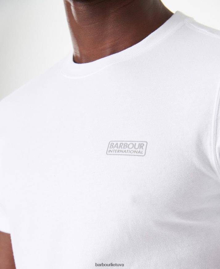 apranga Barbour tarptautinis marškinėlių mažas logotipas intensyvi oranžinė vyrų 6F6D80799