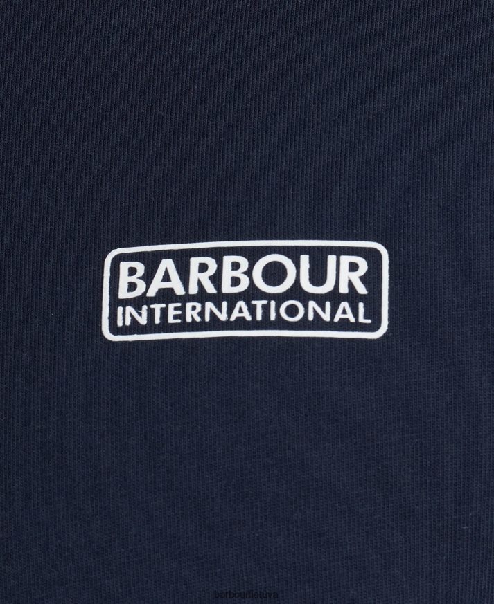 apranga Barbour tarptautinis marškinėlių mažas logotipas juodas vyrų 6F6D80766