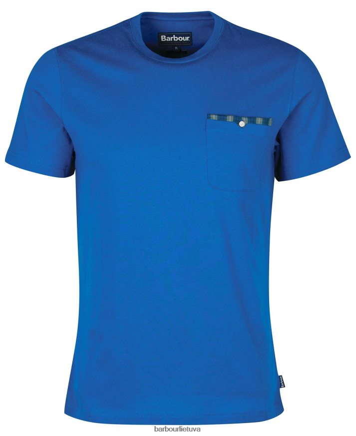 apranga Barbour tayside marškinėliai Monako mėlyna vyrų 6F6D80947