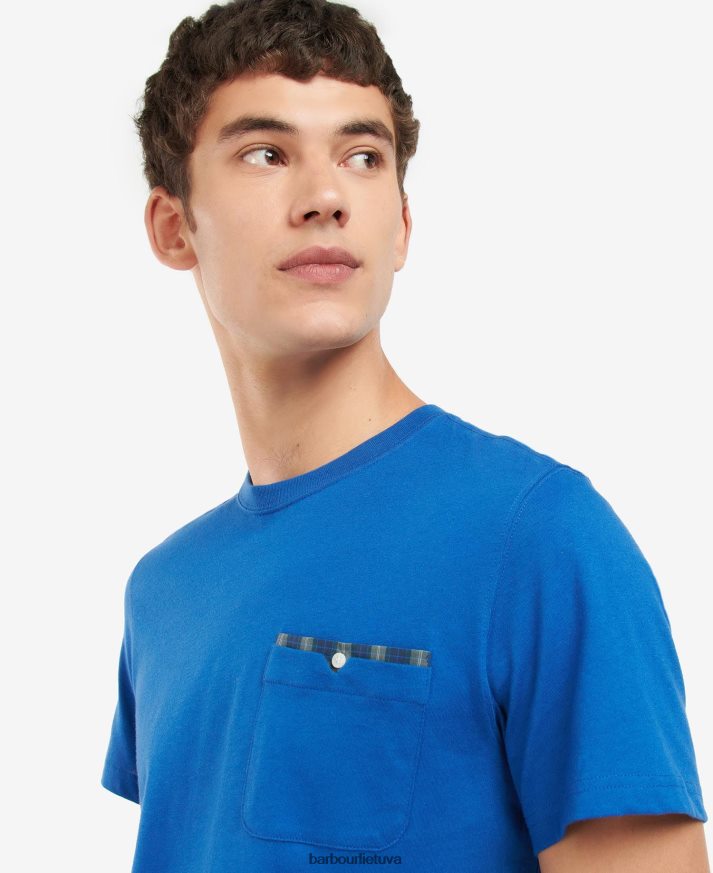 apranga Barbour tayside marškinėliai Monako mėlyna vyrų 6F6D80947