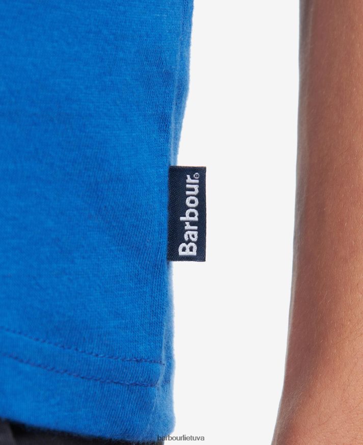 apranga Barbour tayside marškinėliai Monako mėlyna vyrų 6F6D80947