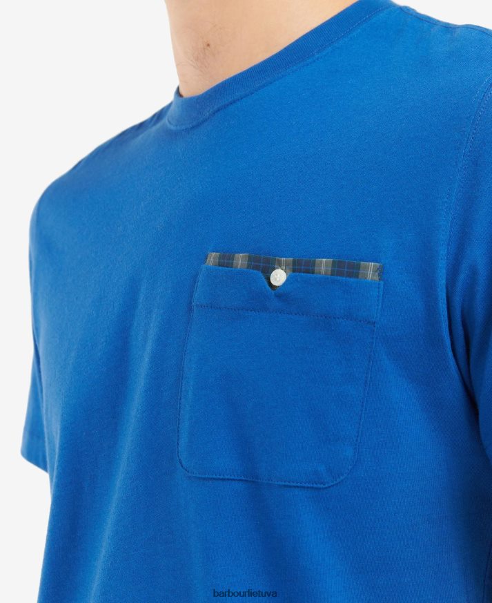 apranga Barbour tayside marškinėliai Monako mėlyna vyrų 6F6D80947