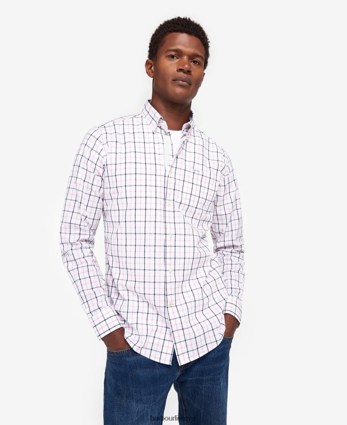 apranga Barbour Bradwell pritaikyti marškiniai smiltainis vyrų 6F6D80488