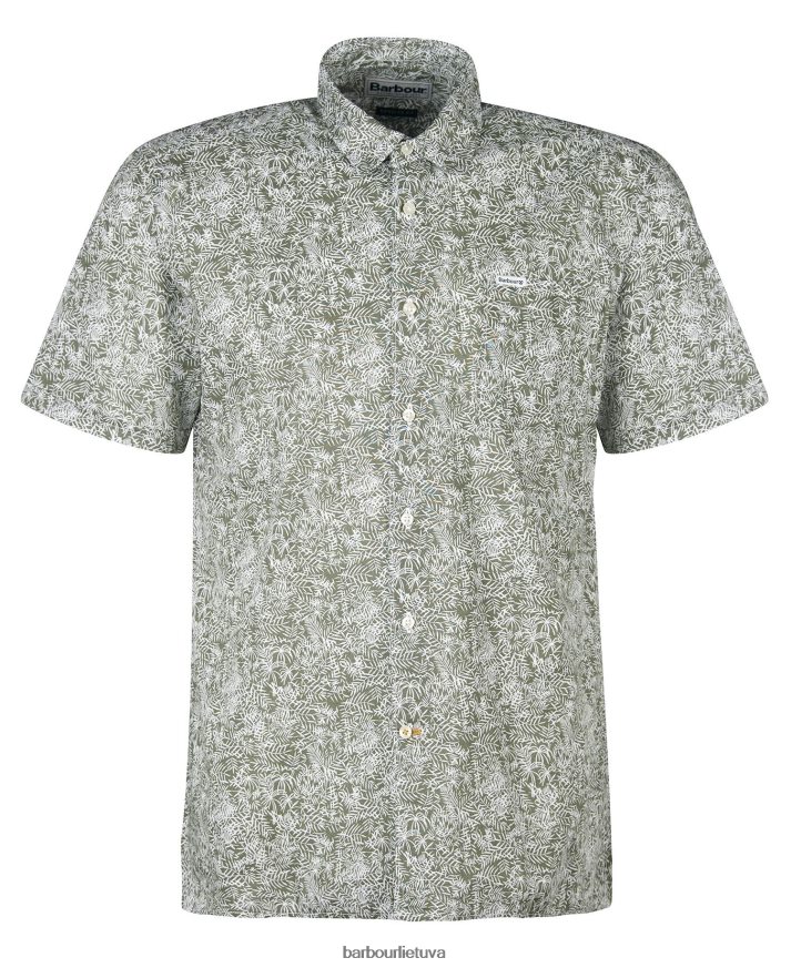 apranga Barbour Braithwaite vasariniai marškinėliai trumpomis rankovėmis rašalinė mėlyna vyrų 6F6D80503