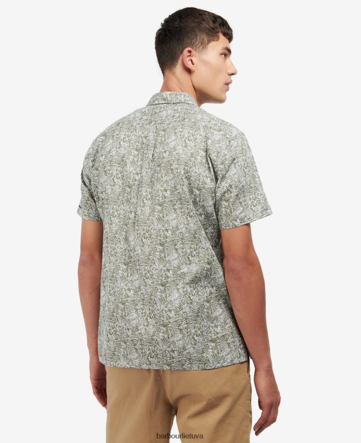 apranga Barbour Braithwaite vasariniai marškinėliai trumpomis rankovėmis rašalinė mėlyna vyrų 6F6D80503