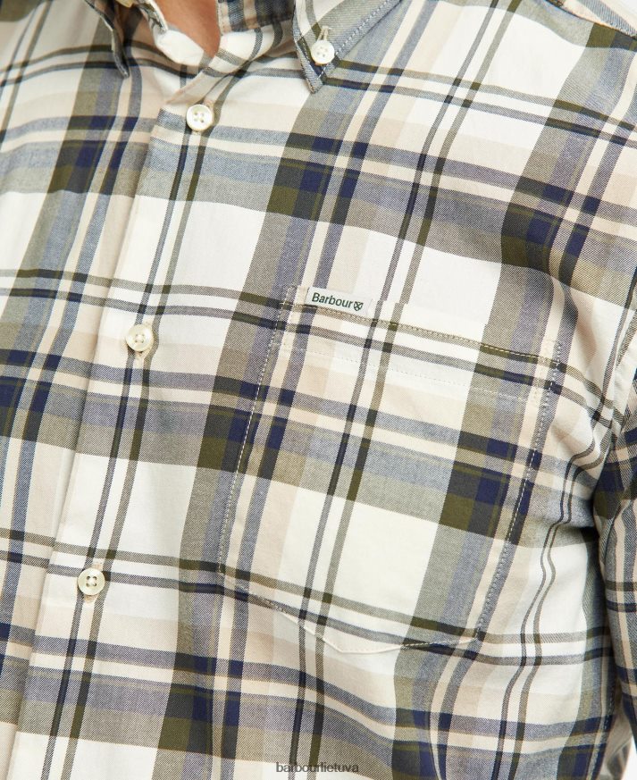 apranga Barbour Falstone pritaikyti languoti marškiniai akmuo vyrų 6F6D80390