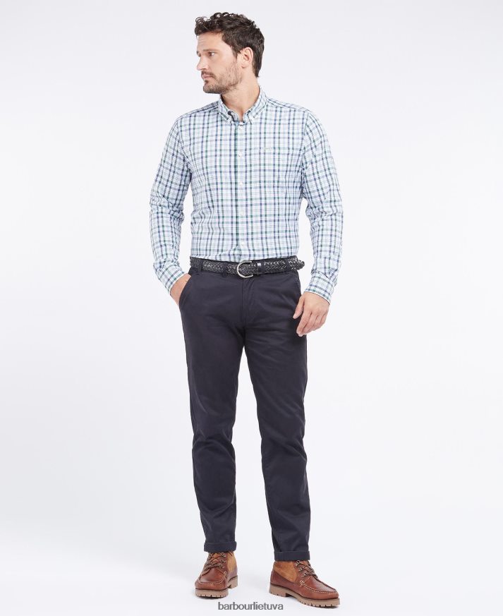 apranga Barbour Hallhill pasirodymo marškinėliai raudona vyrų 6F6D80391