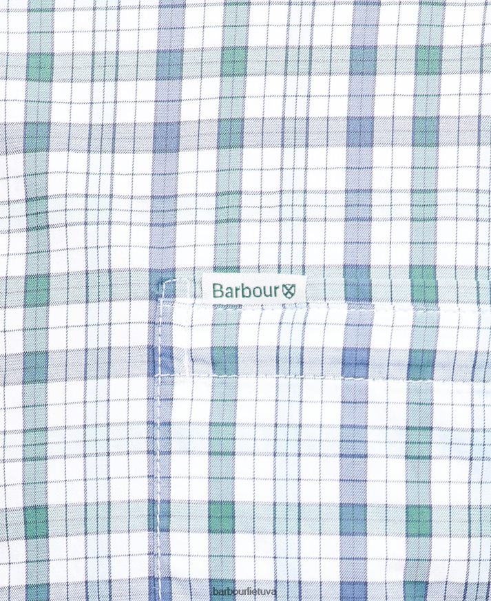 apranga Barbour Hallhill pasirodymo marškinėliai raudona vyrų 6F6D80391