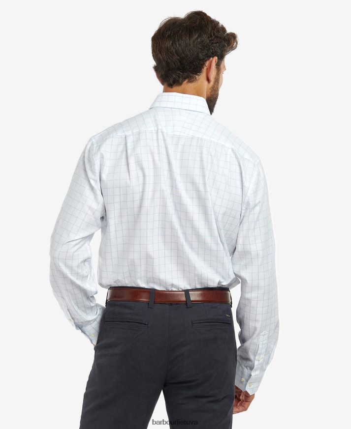 apranga Barbour Hanstead country aktyvūs marškinėliai dangus vyrų 6F6D80393