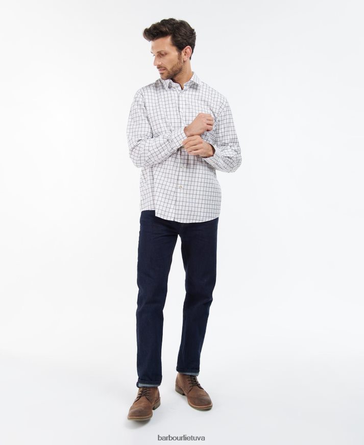 apranga Barbour Hanstead country aktyvūs marškinėliai vidurio alyvuogių vyrų 6F6D80458