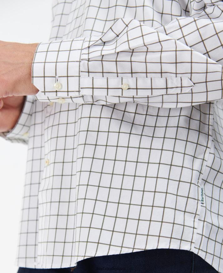 apranga Barbour Hanstead country aktyvūs marškinėliai vidurio alyvuogių vyrų 6F6D80458