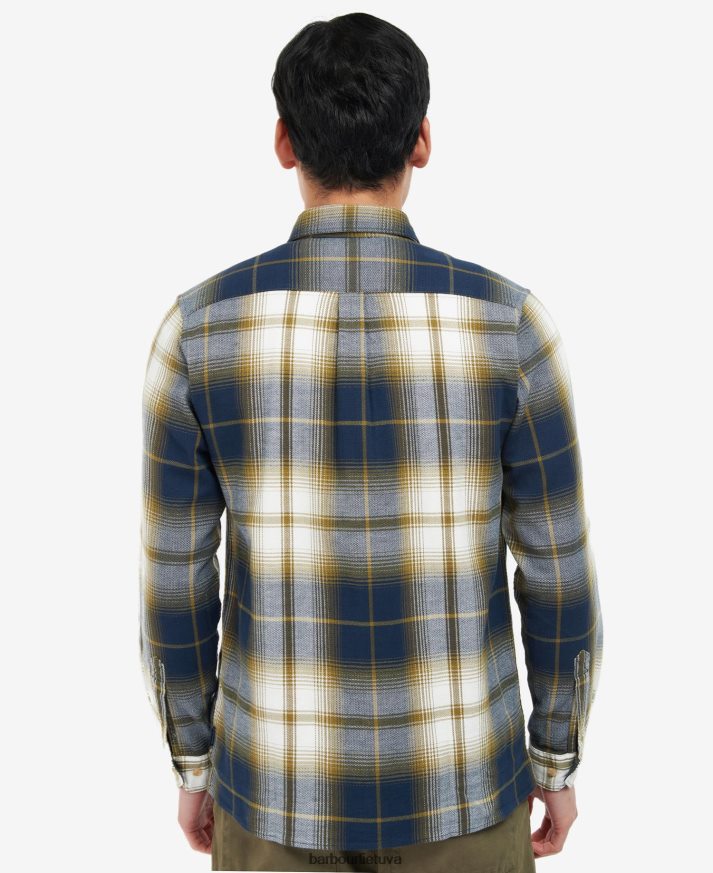 apranga Barbour Harsthwaite marškinėliai klasikinis laivynas vyrų 6F6D80473