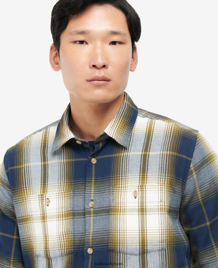 apranga Barbour Harsthwaite marškinėliai klasikinis laivynas vyrų 6F6D80473