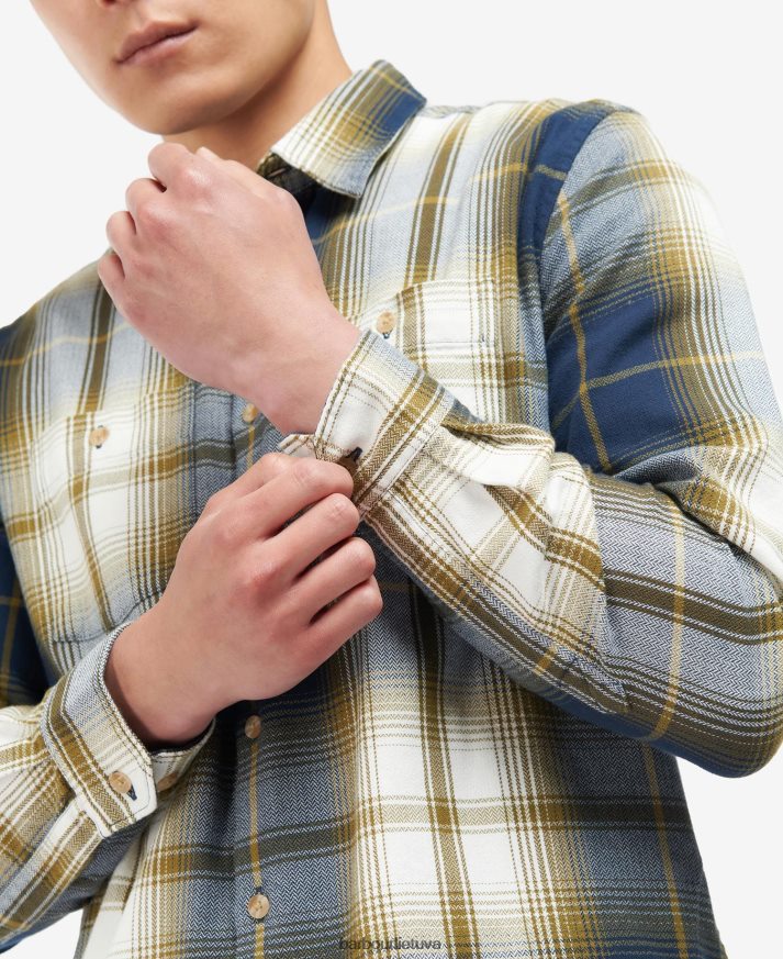 apranga Barbour Harsthwaite marškinėliai klasikinis laivynas vyrų 6F6D80473