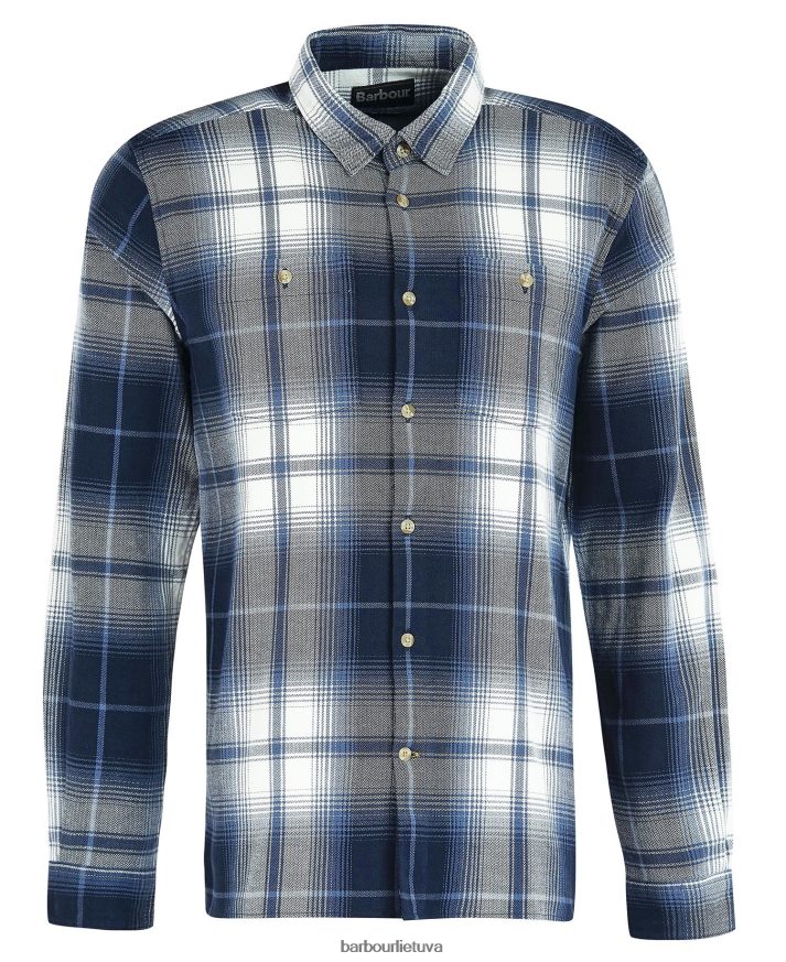 apranga Barbour Harsthwaite marškinėliai klasikinis laivynas vyrų 6F6D80529