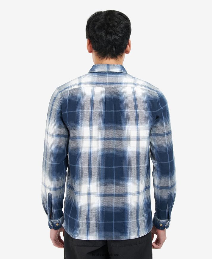 apranga Barbour Harsthwaite marškinėliai klasikinis laivynas vyrų 6F6D80529