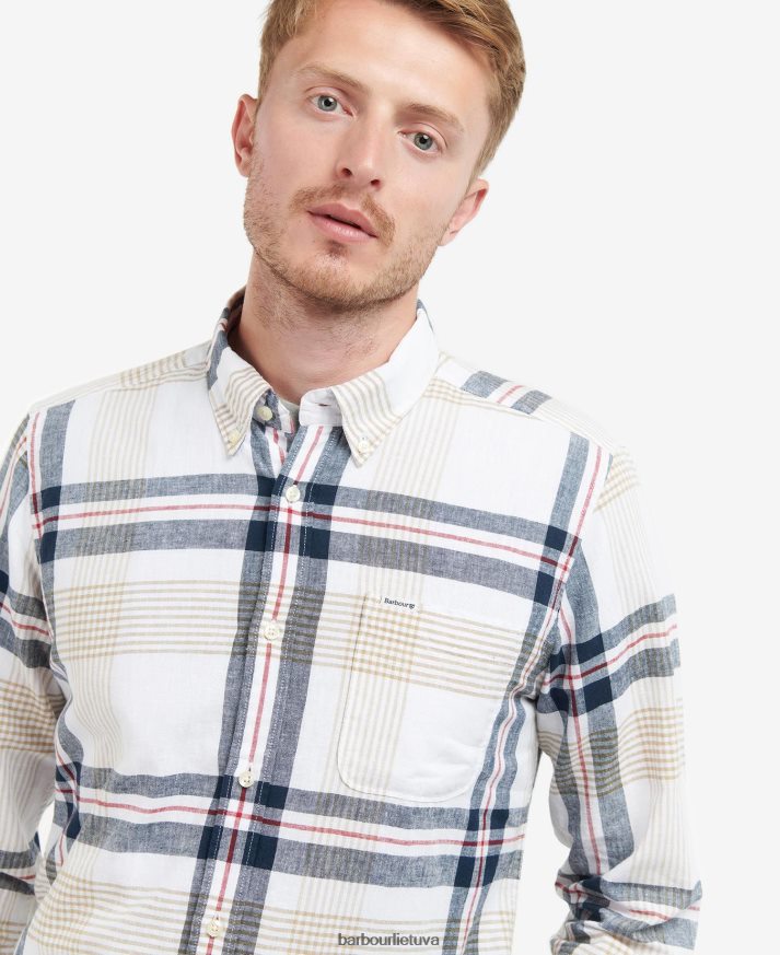 apranga Barbour Hudson įprasti marškiniai klasikinis laivynas vyrų 6F6D80373