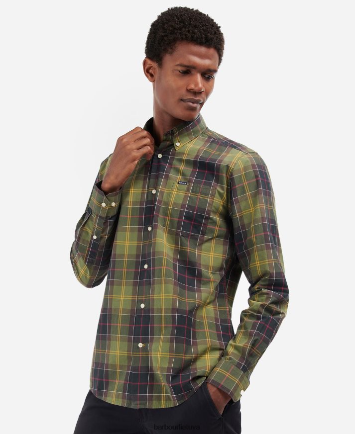 apranga Barbour Kippford pritaikyti marškiniai suknelė tartan vyrų 6F6D80398