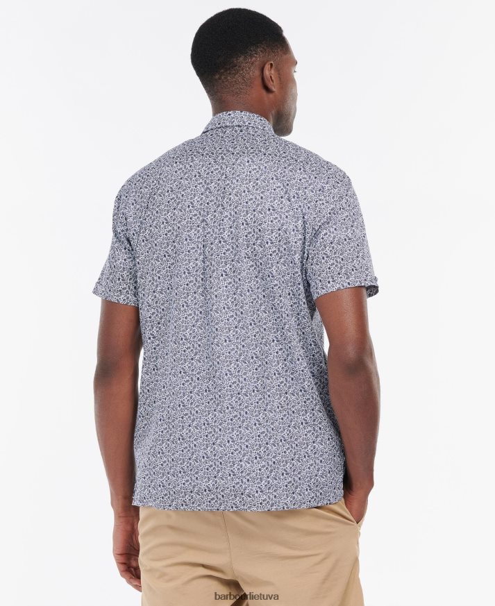 apranga Barbour Melbury vasariniai marškinėliai trumpomis rankovėmis alyvuogių vyrų 6F6D80338