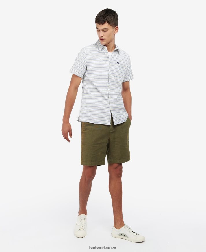 apranga Barbour Newquay įprasti marškiniai klasikinis laivynas vyrų 6F6D80520