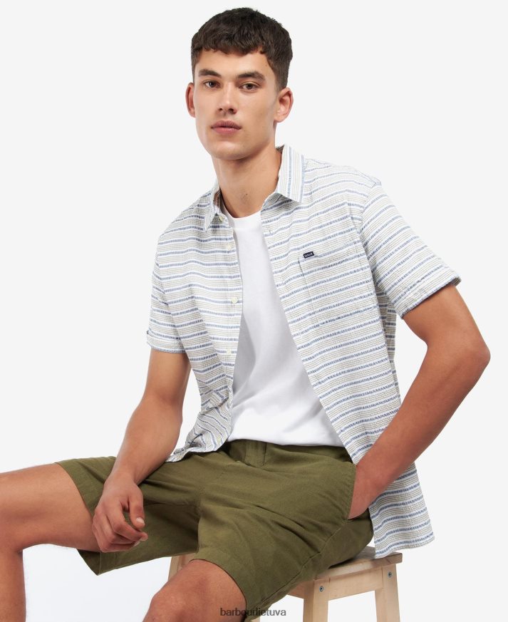 apranga Barbour Newquay įprasti marškiniai klasikinis laivynas vyrų 6F6D80520